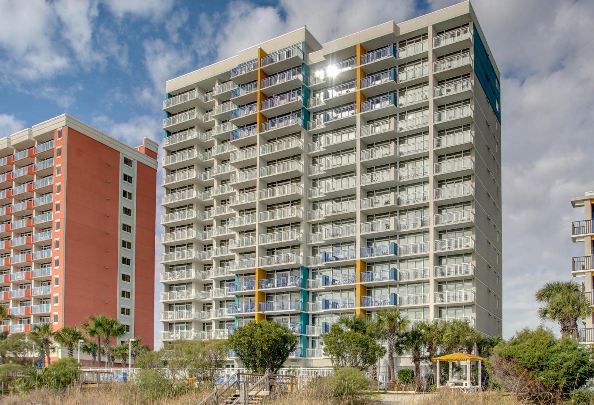 Atlantica Towers Beach-Side Condo W Pools Миртл-Бич Экстерьер фото